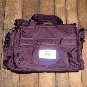 Lug Maroon Purple Lug Overnight Duffel Carry-on - Great Condition